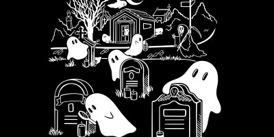 Talkdeath cemetery scavenger hunt